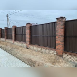 Заборы под ключ